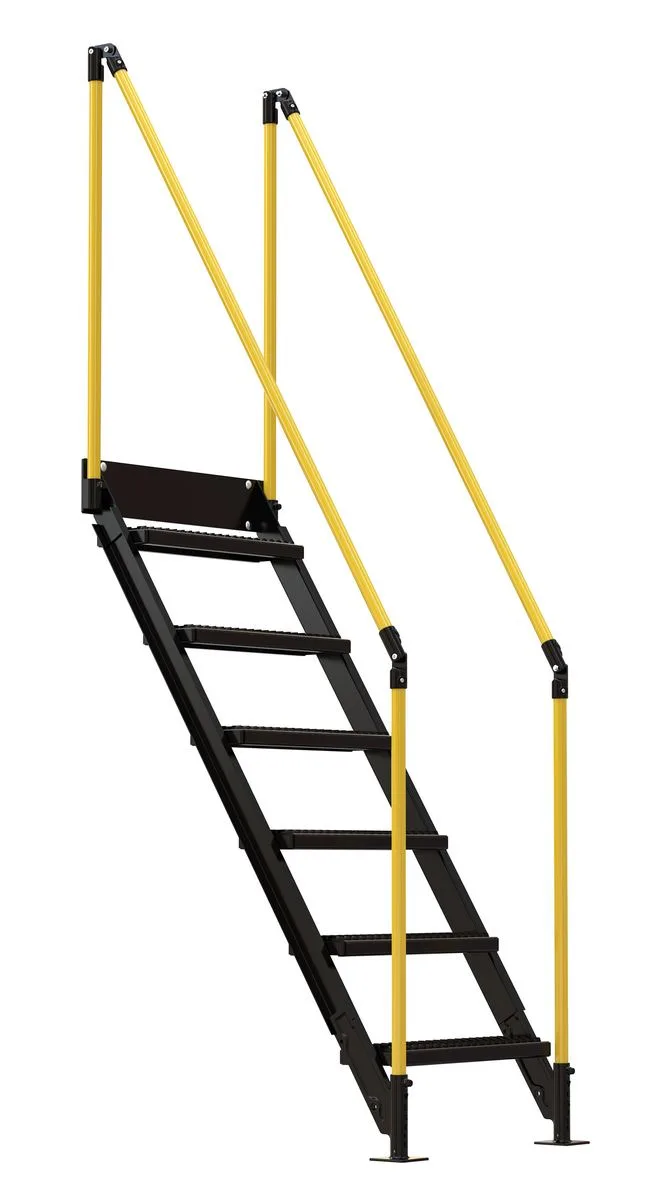 Vestil PWPS-ST-6-70-BKYL modular steel work platform system