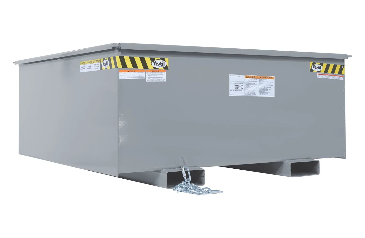Vestil R-125-HD-SL rotational box hopper