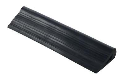 Vestil RBW-10 industrial rubber wedge shown from an alternate angle