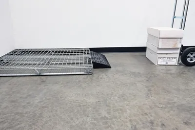 Vestil RCR-23 rubber ramp shown from an alternate angle