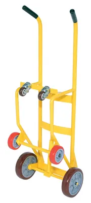 Vestil RDBT-PO multi-purpose drum trucks cradle shown from an alternate angle