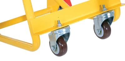 Vestil RDBT-PO multi-purpose drum trucks cradle shown from an alternate angle
