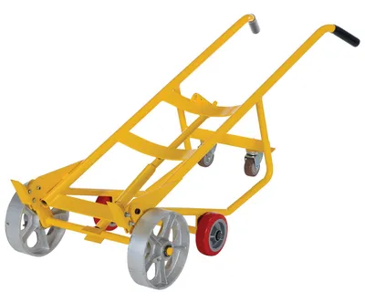 Vestil RDBT-SS multi-purpose drum trucks cradle shown from an alternate angle