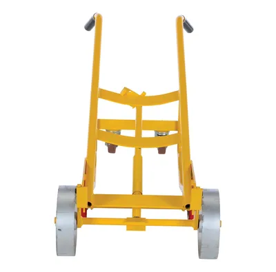 Vestil RDBT-SS multi-purpose drum trucks cradle shown from an alternate angle