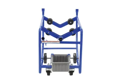 Vestil RDC-100 revolving drum cart shown from an alternate angle