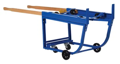 Vestil RDC-1000-5PU deluxe rotating drum cart