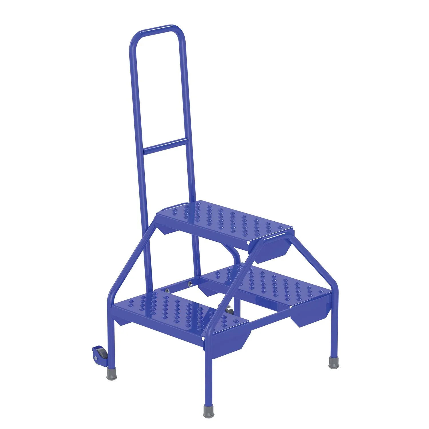 Vestil RLAD-P-2-B portable two-step ladder