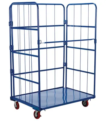 Vestil ROL-3143-1 foldable nestable roller container