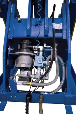 Vestil Factory Installed Lift-Hold-Lower Rotary Air/Oil Powered Handheld Push Button Control