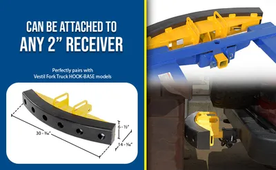Vestil RPB-2 push bumper feature highlights