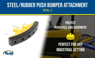 Vestil RPB-2 push bumper feature highlights