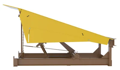 Vestil RR-68-20 mechanical dock leveler shown from an alternate angle