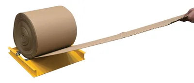 Vestil RRD-1030-5 reel roll dispenser shown from an alternate angle