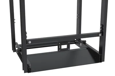 Vestil RRD-ST-1030-5 stackable reel roll dispenser shown from an alternate angle