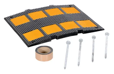 Vestil RSH-108-M-A rubber speed hump