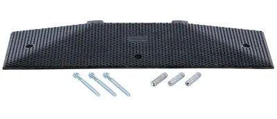 Vestil RSH-120-EM-C rubber speed hump shown from an alternate angle