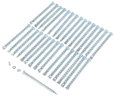 Vestil RSH-120-HD-AK-KIT rubber speed hump shown from an alternate angle