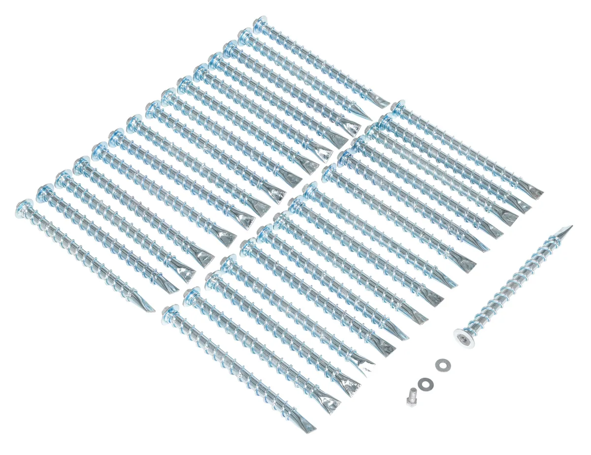 Vestil RSH-120-HD-AK-KIT rubber speed hump
