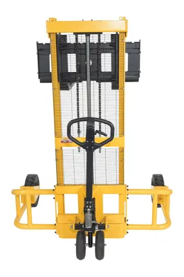Vestil RT-MS-62-AF rough terrain stacker shown from an alternate angle