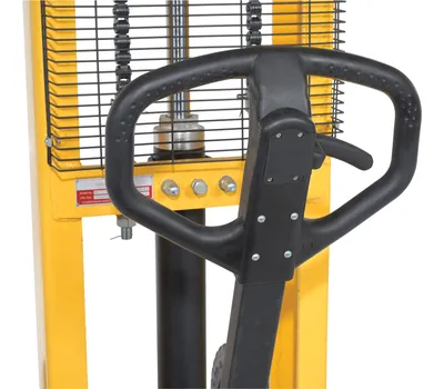 Vestil RT-NMS-60-AF rough terrain stacker shown from an alternate angle