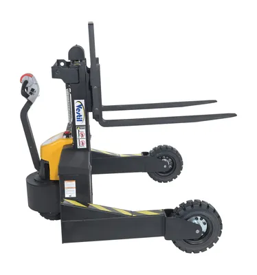 Vestil RT-S-35-AF rough terrain stacker shown from an alternate angle