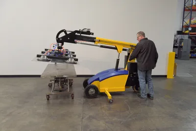 Vestil RT-VML-6-58 vacuum move lifter shown from an alternate angle
