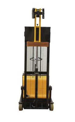 Vestil S-CB-62-DDC counter-balanced drum lifters (powered lift & power drive) shown from an alternate angle