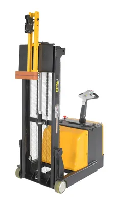 Vestil S-CB-62-SDC counter-balanced drum lifters (powered lift & power drive) shown from an alternate angle