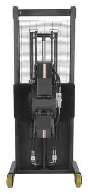 Vestil S-MU-VRGR-72 fully powered vertical gripper rotator shown from an alternate angle