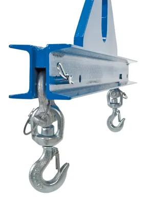 Vestil SBM-20-3 economy spreader beam shown from an alternate angle