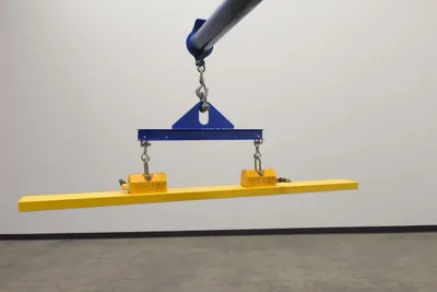 Vestil SBM-20-3-ML magnetic spreader beam shown from an alternate angle