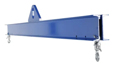 Vestil SBM-40-10 economy spreader beam shown from an alternate angle