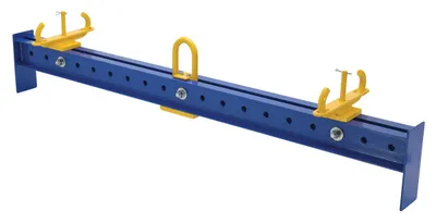 Vestil SBM-40-BLB basket lifting beam shown from an alternate angle