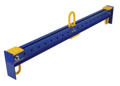 Vestil Steel Adjustable Spreader Beam 78 In Length 4,000 Lb. Capacity Blue