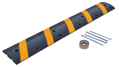 Vestil SBRY-72-A molded rubber speed bump
