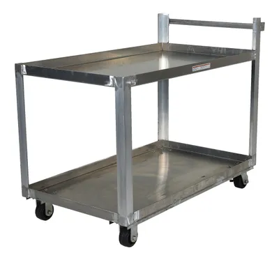 Vestil SCA2-2848 service cart shown from an alternate angle