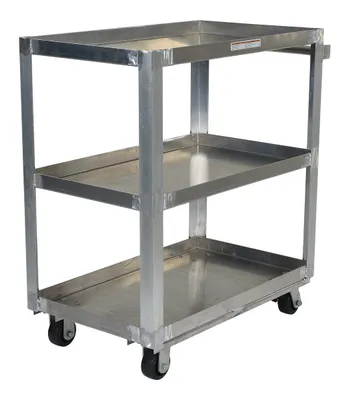 Vestil SCA3-2236 service cart shown from an alternate angle