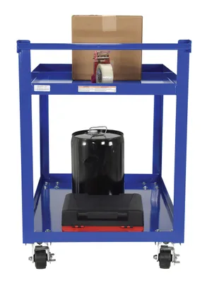 Vestil SCS2-2840 service cart shown from an alternate angle