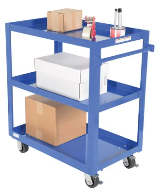Vestil SCS3-2236 service cart shown from an alternate angle