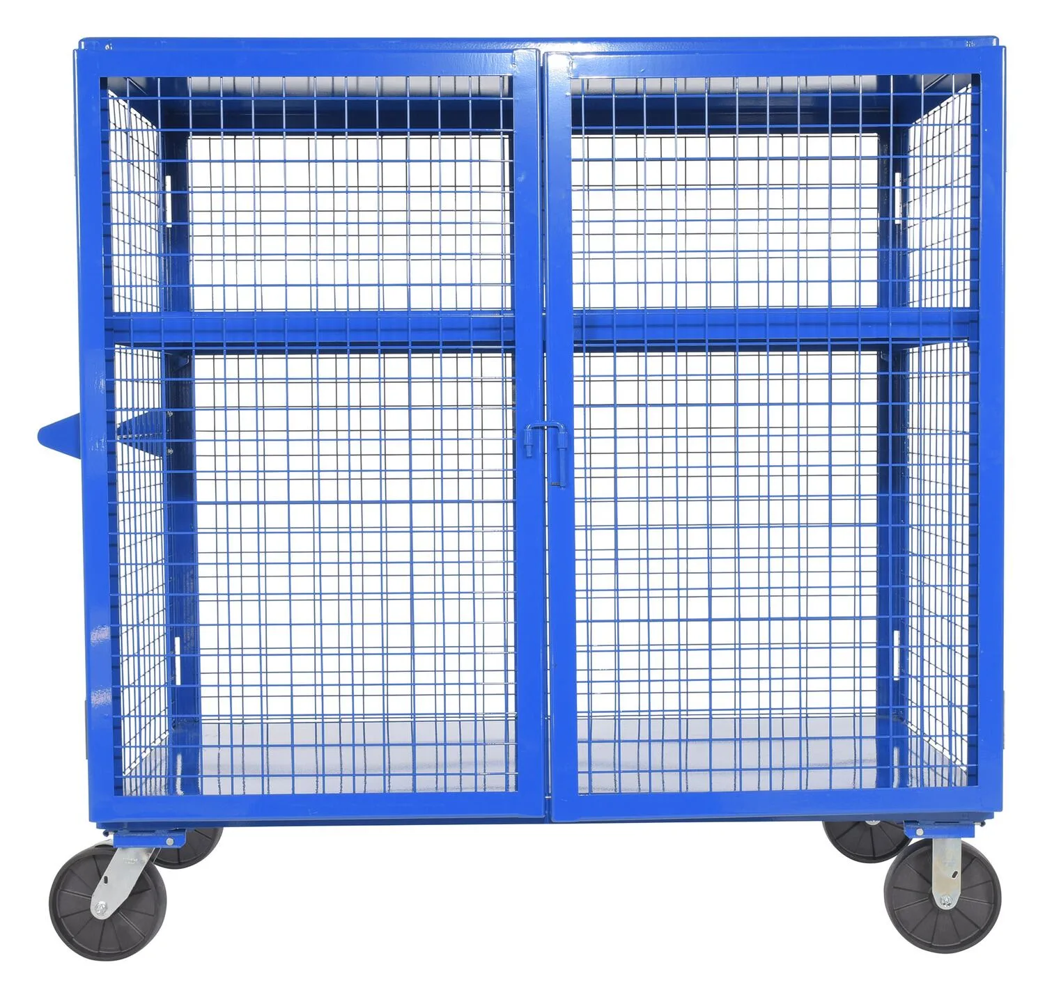 Vestil SCW-XM-3060-BL welded security cart