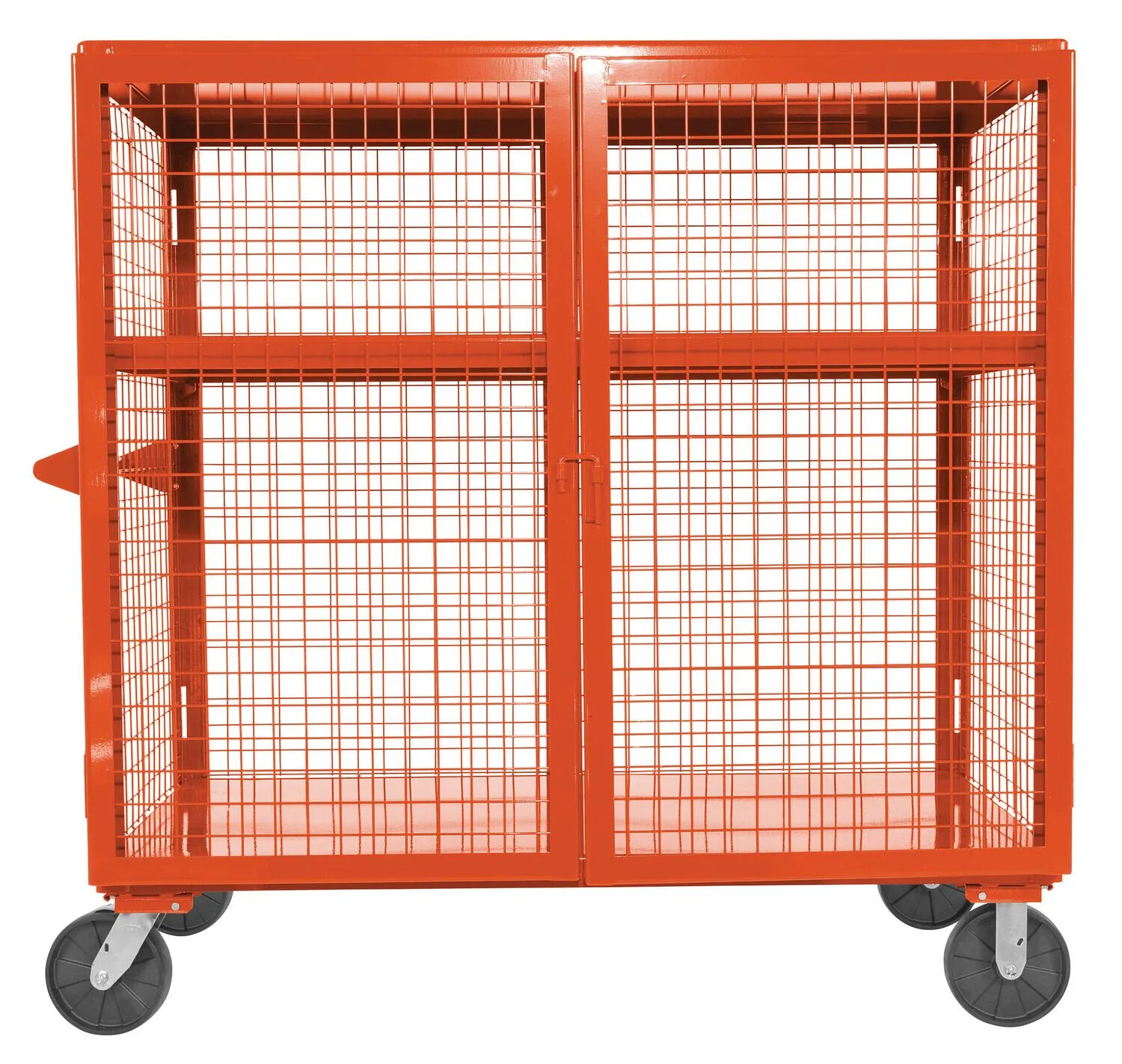 Vestil SCW-XM-3060-OR welded security cart