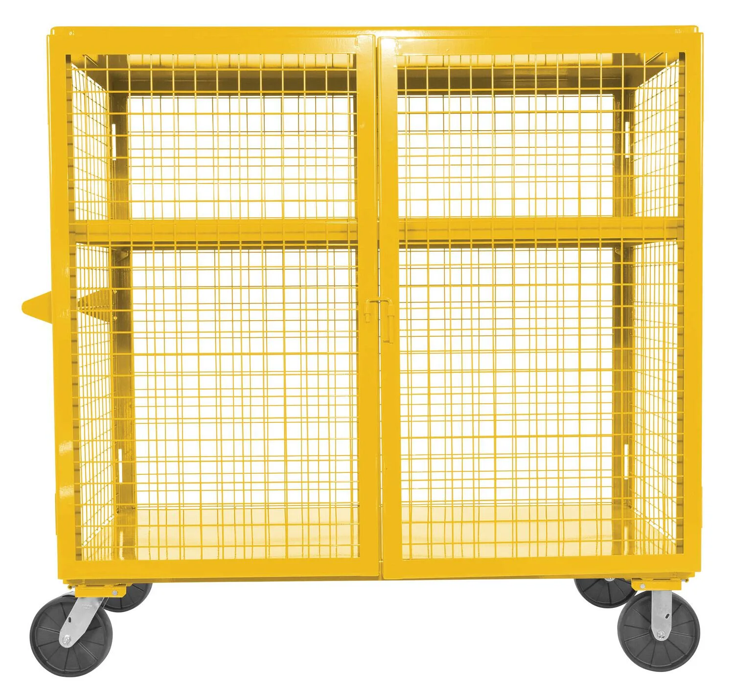 Vestil SCW-XM-3060-YL welded security cart