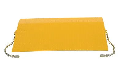 Vestil SE-4836 steel truck dockplate shown from an alternate angle