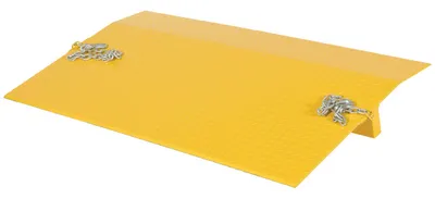 Vestil SE-6036 steel truck dockplate shown from an alternate angle