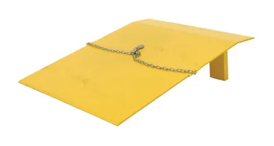 Vestil SEH-4860 steel truck dockplate shown from an alternate angle