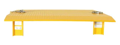 Vestil SEH-6060 steel truck dockplate shown from an alternate angle