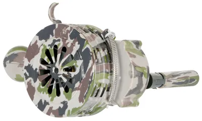 Vestil SIREN-100-P-C warning siren shown from an alternate angle