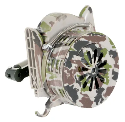 Vestil SIREN-100-P-C warning siren shown from an alternate angle