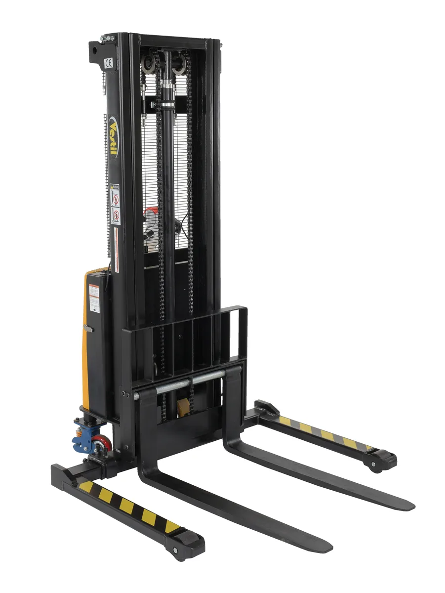 Vestil SL-137-AA-PTDS stacker with powered lift