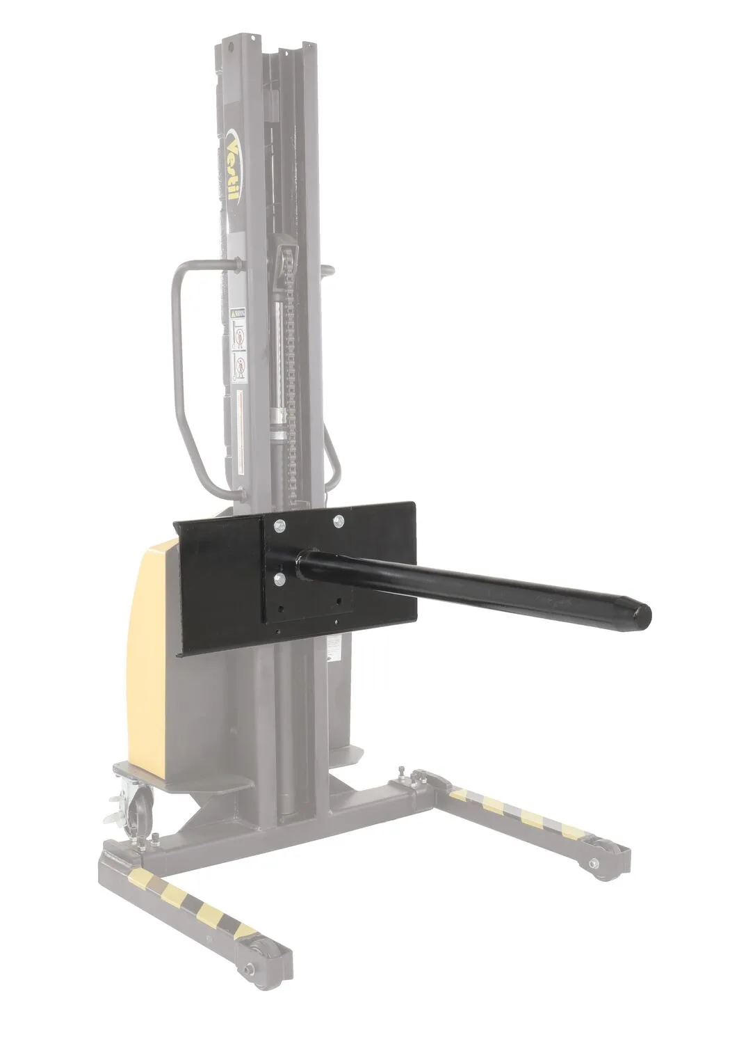 Vestil SLNM-AA-PRP narrow mast stackers with powered lift